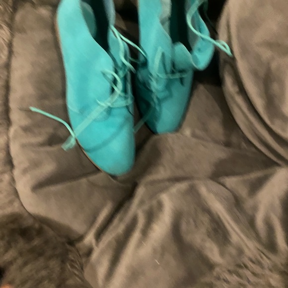 Forever Women lace up shoe mint size 81/2 - Picture 10 of 10